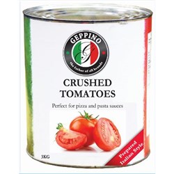 GEPPINO CRUSHED TOMATO 3KG